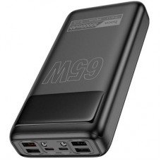 Батарея універсальна HOCO 30000mAh Apollo PD/65W QC/3.0 Black (DB81 / 714720) - Фото