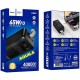 Батарея універсальна HOCO 400000mAh Aquila PD/3.0/65W QC/3.0 Black (DB82 / 714726)
