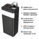 Батарея універсальна HOCO 400000mAh Powermaster PD/20W, QC/22.5W, Lamp, Black (J86 / 714737)