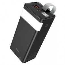 Батарея універсальна HOCO 400000mAh Powermaster PD/20W, QC/22.5W, Lamp, Black (J86 / 714737) - Фото