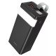Батарея універсальна HOCO 400000mAh Powermaster PD/20W, QC/22.5W, Lamp, Black (J86 / 714737)