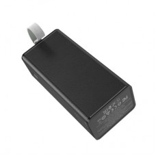 Батарея універсальна HOCO 400000mAh Powermaster PD/20W, QC/22.5W, Lamp, Black (J86 / 714737) - Фото