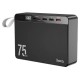 Батарея універсальна HOCO 75000 mAh Overlord PD/20W, QC/3.0/22.5W, Black (J94 / 714739)