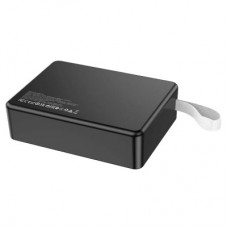 Батарея універсальна HOCO 75000 mAh Overlord PD/20W, QC/3.0/22.5W, Black (J94 / 714739) - Фото