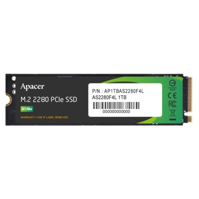 Накопичувач SSD M.2 2280 1 TB Apacer (AP1TBAS2280F4L-1)