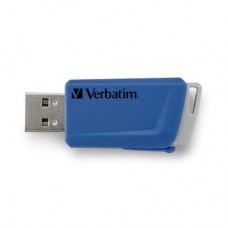 USB флеш накопитель Verbatim 2x32GB Store 'n' Click Red/Blue USB 3.2 (49308) - Фото