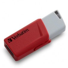 USB флеш накопитель Verbatim 2x32GB Store 'n' Click Red/Blue USB 3.2 (49308) - Фото