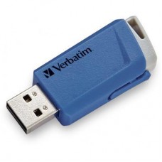 USB флеш накопитель Verbatim 2x32GB Store 'n' Click Red/Blue USB 3.2 (49308) - Фото