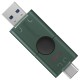 USB флеш накопитель Kingston 128GB DataTraveler Duo USB 3.2 / Type-C Black/Green (DTDEG2/128GB) USB флеш накопитель Kingston 128GB DataTraveler Duo USB 3.2 / Type-C Black/Green (DTDEG2/128GB)