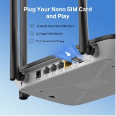Маршрутизатор Mercusys MB115-4G - Фото