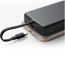 Батарея універсальна Xiaomi 10000 mAh 33W Magnetic Integrated Cable grey (BHR9823GL) - Фото