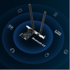 Мережева карта Wi-Fi Mercusys MA30E - Фото