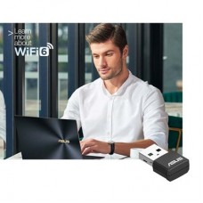 Мережева карта Wi-Fi ASUS USB-AX55 nano (90IG06X0-MO0B00) - Фото