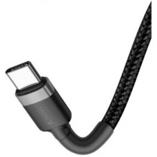 Дата кабель USB-C to USB-C 2.0m USB 3.1 3 A grey-black Baseus (CATKLF-HG1) - Фото