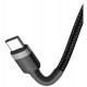 Дата кабель USB-C to USB-C 2.0m USB 3.1 3 A grey-black Baseus (CATKLF-HG1) Дата кабель USB-C to USB-C 2.0m USB 3.1 3 A grey-black Baseus (CATKLF-HG1)
