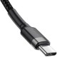 Дата кабель USB-C to USB-C 2.0m USB 3.1 3 A grey-black Baseus (CATKLF-HG1) Дата кабель USB-C to USB-C 2.0m USB 3.1 3 A grey-black Baseus (CATKLF-HG1)