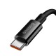Дата кабель USB 2.0 AM to USB-C 1.5m 100W black Baseus (P10320102114-01) Дата кабель USB 2.0 AM to USB-C 1.5m 100W black Baseus (P10320102114-01)