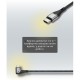 Дата кабель USB-C to USB-C 1.5m 5A 100W Quick Charge magnetic black BeCover (714555)