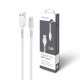 Дата кабель USB 2.0 AM to Lightning 1.2m AL-CBCOLOR-L1WT White ACCLAB (1283126518225) Дата кабель USB 2.0 AM to Lightning 1.2m AL-CBCOLOR-L1WT White ACCLAB (1283126518225)