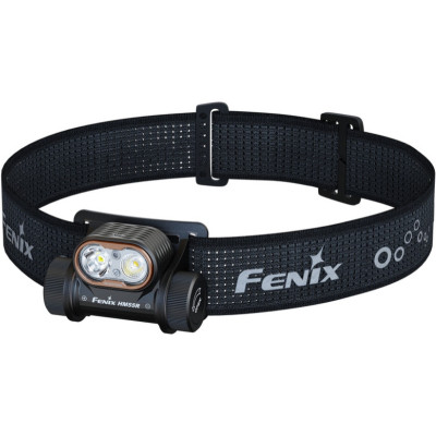 Фонарь Fenix HM55R налобний чорний (HM55Rblc)