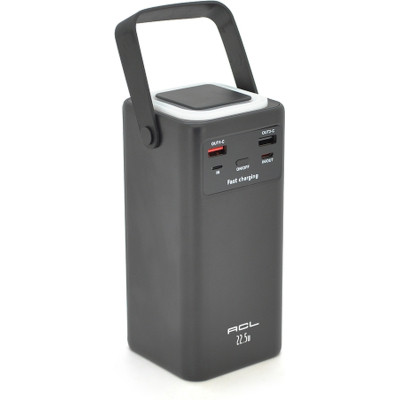 Батарея універсальна ACL 50000mAh, PD/22.5W, Black (ACLPW-113B)