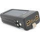 Батарея универсальная Linkage 30000mAh, Solar, 22.5W, cables Туре-С+Lighting, Black (LKP-46)