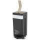 Батарея универсальная Linkage 50000mAh, Solar, 22.5W, cables Туре-С+Lighting, Black (LKP-47)