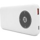 Батарея універсальна Remax 10000 mAh 22.5W, cables Type-C + Lighting, White (RPP-37)