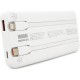 Батарея універсальна Remax 10000 mAh 22.5W, cables Type-C + Lighting, White (RPP-37)