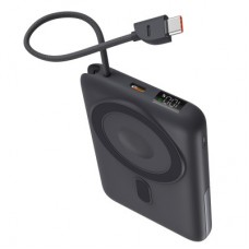 Батарея універсальна Vinga 10000 mAh 22.5W/15W/2.5W Wireless (VPBB1022WL) - Фото