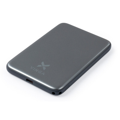 Батарея універсальна Vinga 5000 mAh 20W/15W Wireless (VPBB520WL)
