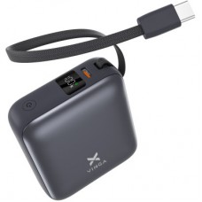 Батарея універсальна Vinga 10000 mAh 35 W Display Cable (VPBB1035C) - Фото