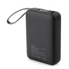 Батарея універсальна Vinga 20000 mAh 45 W Display Cable (VPBB2045C) - Фото
