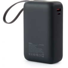 Батарея універсальна Vinga 30000 mAh 65 W Display Cable (VPBB3065C) - Фото