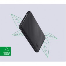 Батарея універсальна Trust 10000 mAh Primo ECO, 2xUSB-A/USB-C, 15W, black (24678_TRUST) - Фото