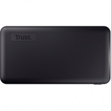 Батарея універсальна Trust 10000 mAh Primo ECO, 2xUSB-A/USB-C, 15W, black (24678_TRUST) - Фото