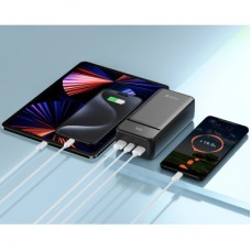 Батарея універсальна SWISSTEN 30000mAh POWER LINE II 22.5W PD QC Black (8595217490635) - Фото