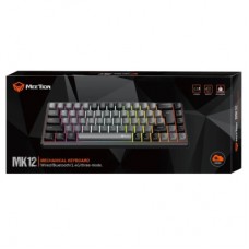 Клавіатура Meetion MK12 Bluetooth/USB Type-C Black (MT-MK12-A-RUA) - Фото