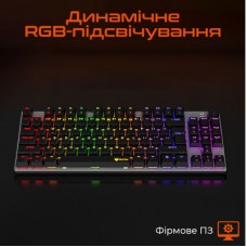 Клавіатура Meetion MK008 Pro USB Type-C Black (MT-MK008Pro-W-RUA) - Фото