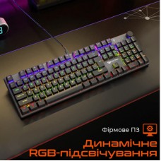 Клавіатура Meetion MK009 Pro Red Switch USB Type-C Black (MT-MK009Pro-W-RUA) - Фото