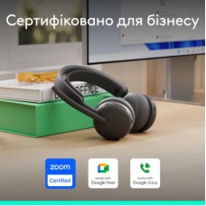 Навушники Logitech Zone Wireless 2 ES Busines Graphite (981-001498) - Фото