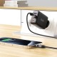 Дата кабель USB 2.0 AM to USB-C 1.2m digital display braided C15-04 black Acefast (6974316283737)