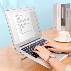 Підставка для ноутбука Ugreen LP230 Foldable Desktop Laptop Stand Silver (80348) - Фото