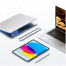 Підставка для ноутбука Ugreen LP846 Invisible Portable Desktop Laptop Stand 13-16" Silver (45415) - Фото