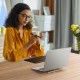 Підставка для ноутбука Ugreen LP846 Invisible Portable Desktop Laptop Stand 13-16" Silver (45415)