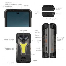 Мобільний телефон Ulefone Armor 34 Plus 16/512 Gb Black (6975326661041) - Фото