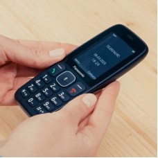 Мобільний телефон Panasonic KX-TF400 Black (KX-TF400EXB) - Фото