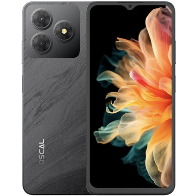 Мобільний телефон Oscal Flat 2 4/128 GB Phantom Black