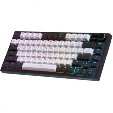 Клавиатура GamePro Asgard Valhalla Pro Rainy Switch Bluetooth/2.4G/USB USB White with display (MK160W-D-Pro) - Фото
