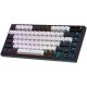 Клавиатура GamePro Asgard Valhalla Pro Rainy Switch Bluetooth/2.4G/USB USB White with display (MK160W-D-Pro)